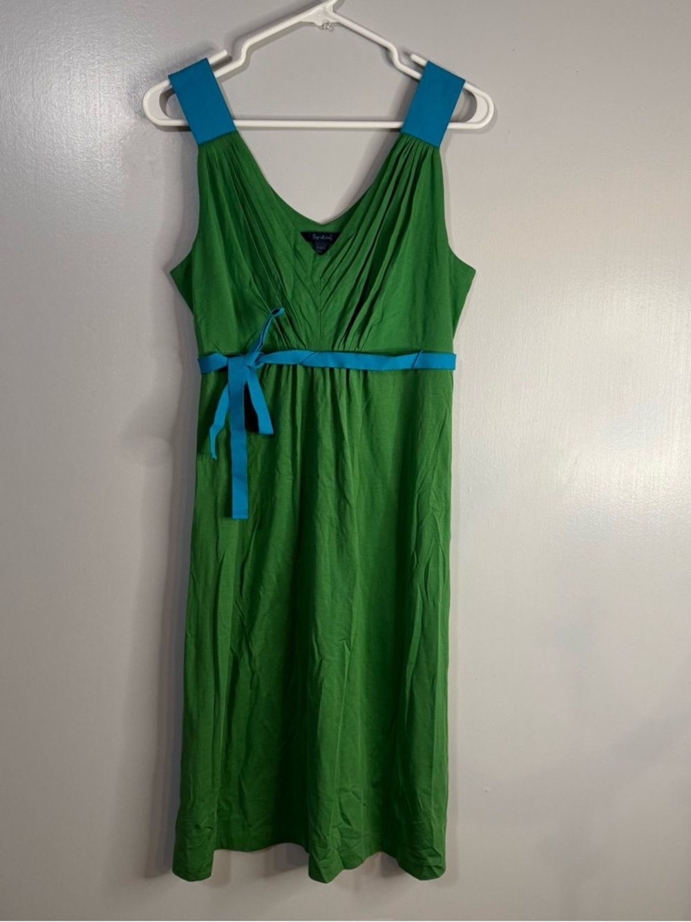 Boden Green Sleeveless Summer Dress Size 10 - Picture 8 of 10